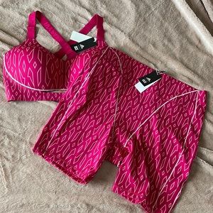 Ivy Park Hot Pink Biker Shorts
